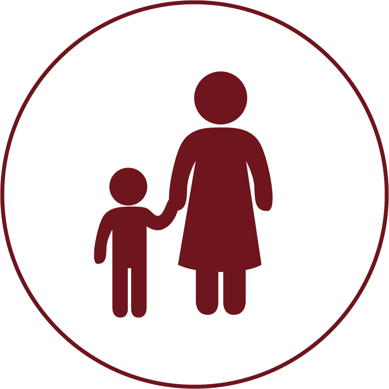 母子家庭イメージマーク